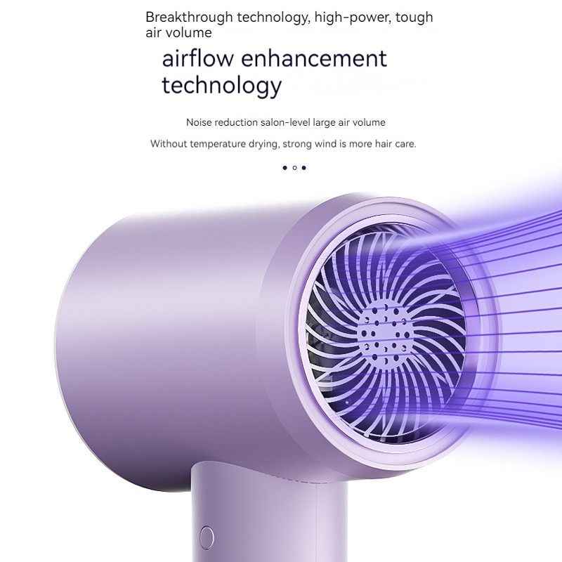 2000W violet haute vitesse bleu rayonnement négatif ionique Revair sèche-cheveux température réglable pour usage domestique