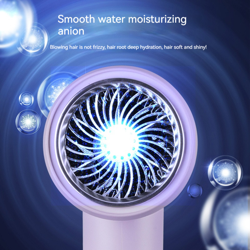 2000W violet haute vitesse bleu rayonnement négatif ionique Revair sèche-cheveux température réglable pour usage domestique