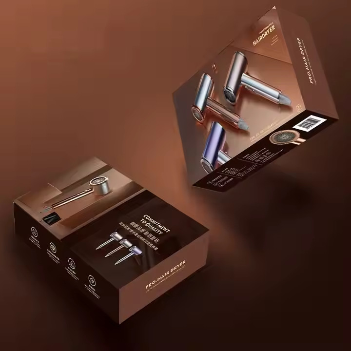 Séche-cheveux électrique à ions négatifs à haute vitesse portable de 1500W pour professionnels sans fil à domicile